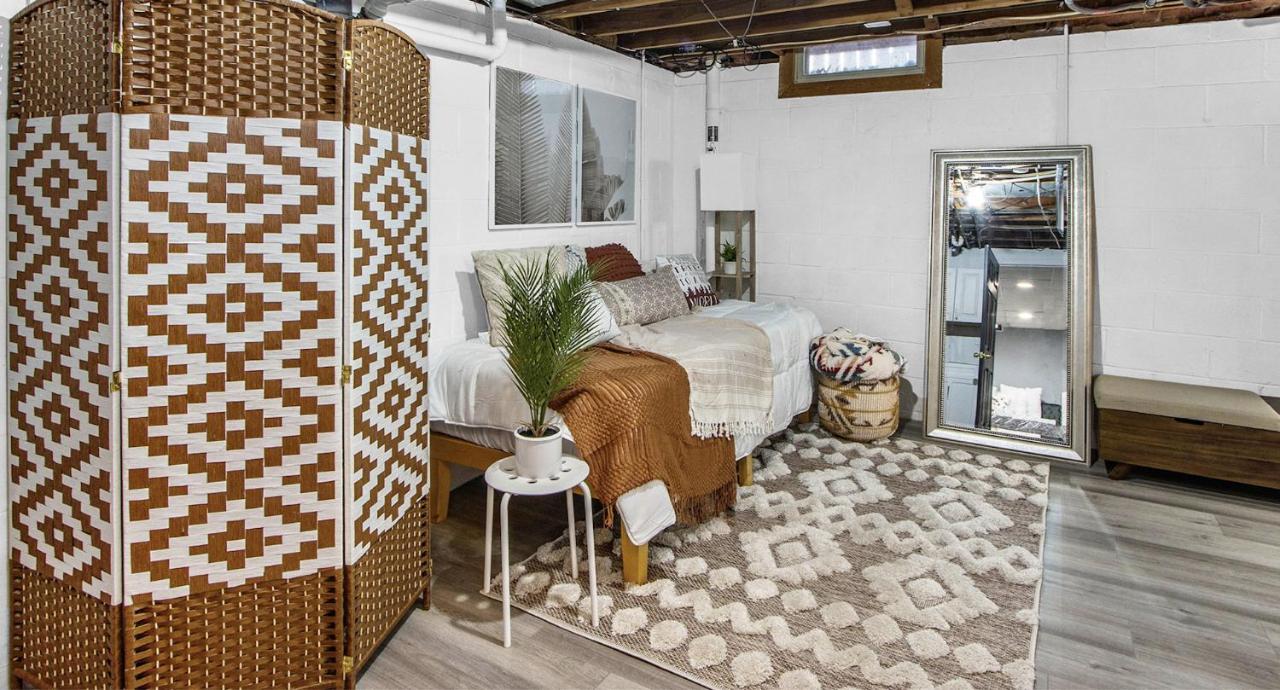 Boho Cozy Home, Quiet, Free Parking Kalamazoo Luaran gambar